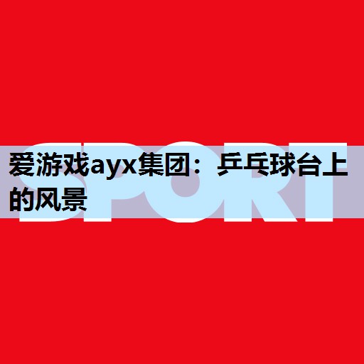 爱游戏ayx集团：乒乓球台上的风景